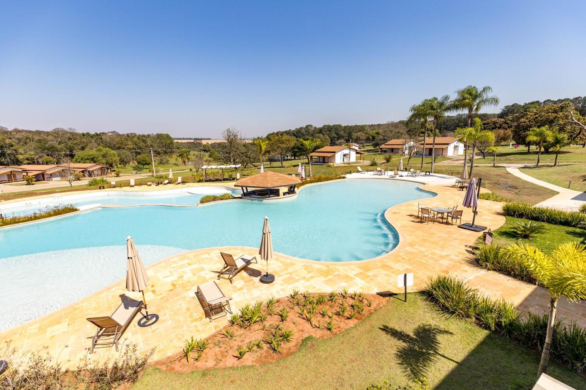 Vale Das Aguas Fazenda Resort Aguas de Santa Barbara Exterior photo